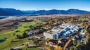 Rehabiliation: Luftaufnahme BG-Klinik Murnau