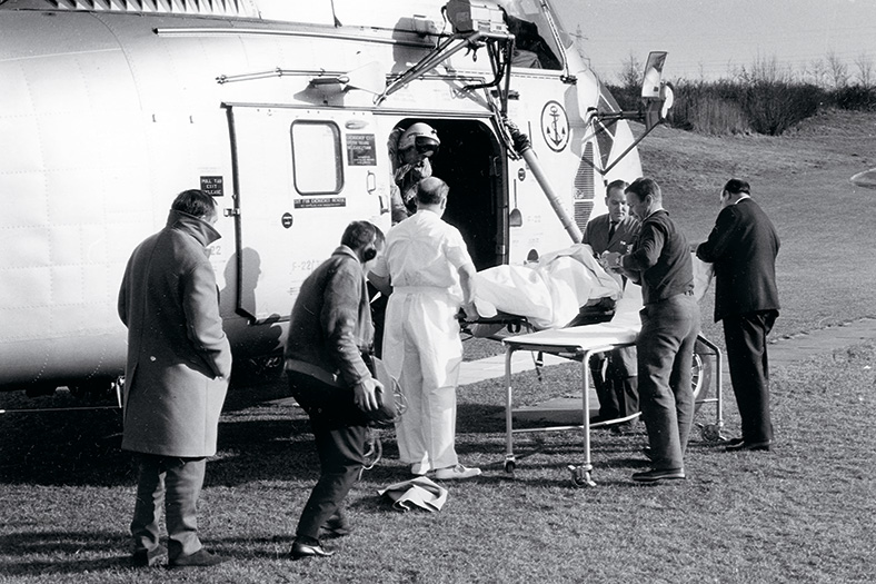 Geschichte: Rettungshubschrauber in den 1960er Jahren