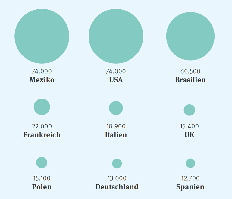Gemeinsam sind wir stärker: Infografik Suche Solidarität