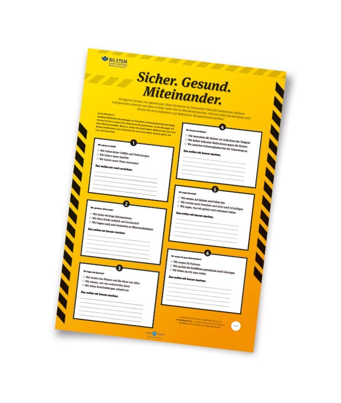 Prävention: Risikoposter