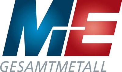 Logo des Gesamtverbands der Arbeitgeberverbände der Metall- und Elektro-Industrie e. V. (Gesamtmetall)