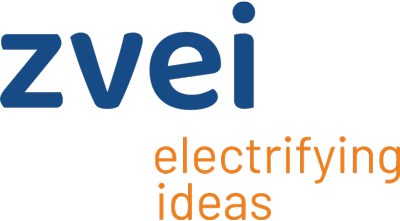 Logo des Verbands der Elektro- und Digital- industrie e. V. (ZVEI)